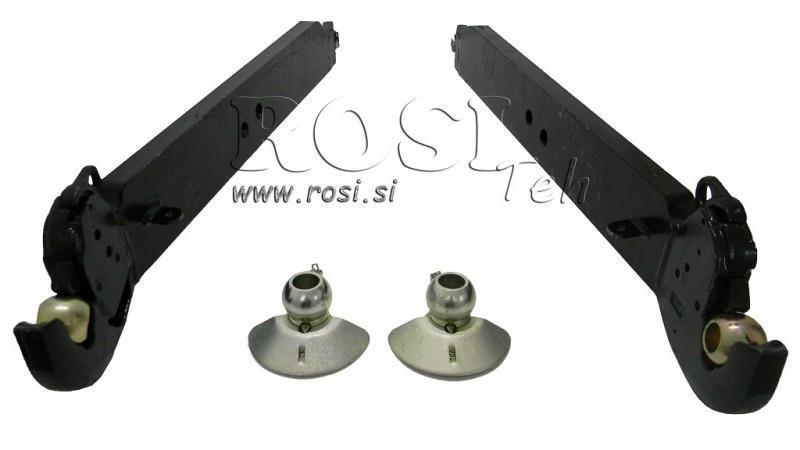 RAMIONA PODNOŚNIKA TRAKTORA TRZY-PUNKTOWE HYDRAULIKI CBM 120x35 mm - 950mm DO 140HP
