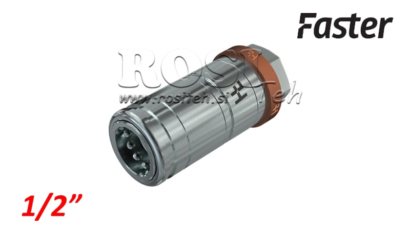 SZYBKOZŁĄCZE TRAKTOROWE ŻEŃSKIE 3CFPV PUSH - PULL 1/2