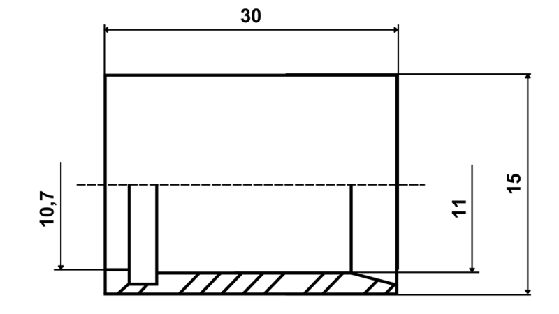 ZACISK DO WĘŻA PTFE SAE100 DN6 (1/4