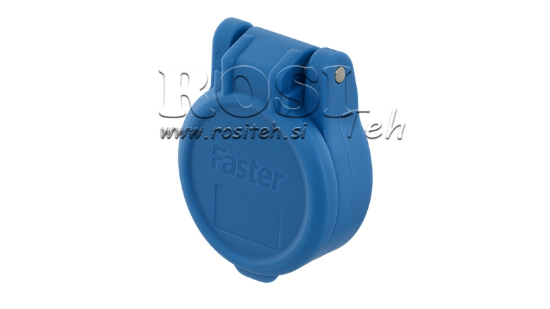 KÉK VÉDŐ FEDÉL PVC GYORS KAPCSOLÓ NŐI PUSH PULL