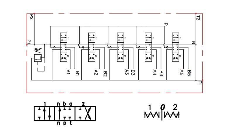 ZAWÓR HYDRAULICZNY 5xPC70
