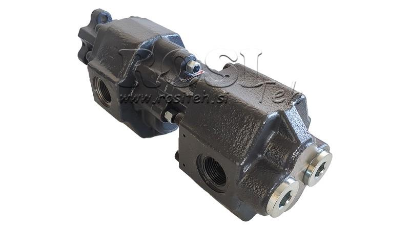 POMPA HYDRAULICZNA ŻELIWNA TANDEM 60 60cc-200 bar ODWROTNA