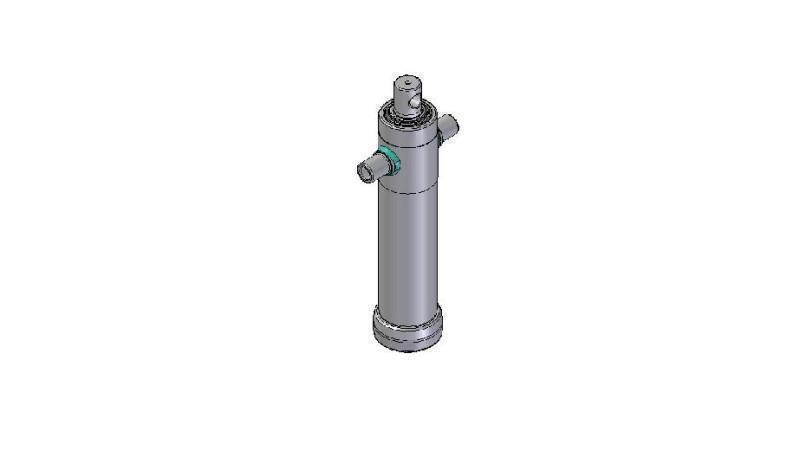 2037F -CYLINDER TELESKOPOWY STANDARD/OTWÓR 3 ETAPY SKOK 1283 ŚREDNICA 95