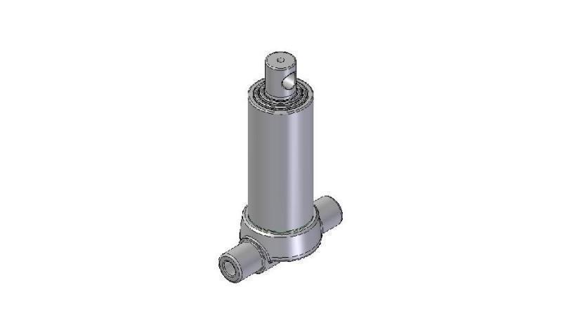 2532F -CYLINDER TELESKOPOWY INFERIORNY – OTWÓR 3 ETAPY SKOKU 593 ŚREDNICA 95