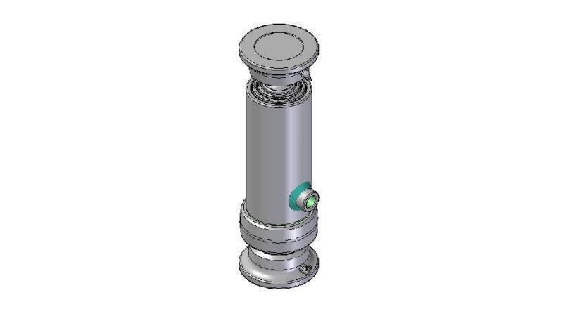 2732S -KULKA CYLINDRA TELESCOPICZNEGO – KULKA 3 KROKI PRZEJAZD 593 FI 95
