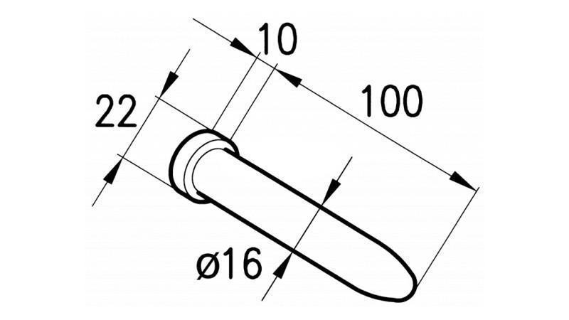 PINS 16 mm DO ROMA COURSE