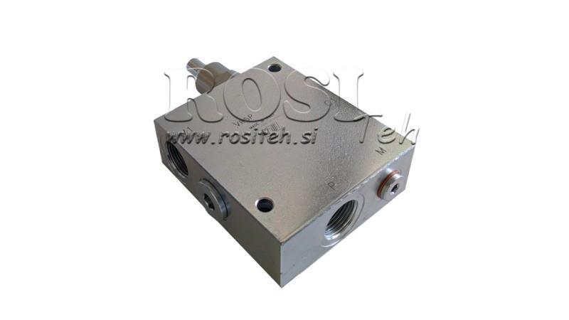 KAKSOISNOPEUSVENTTIILI KUBI HI-LO VRSP V1230 95lit - 350bar