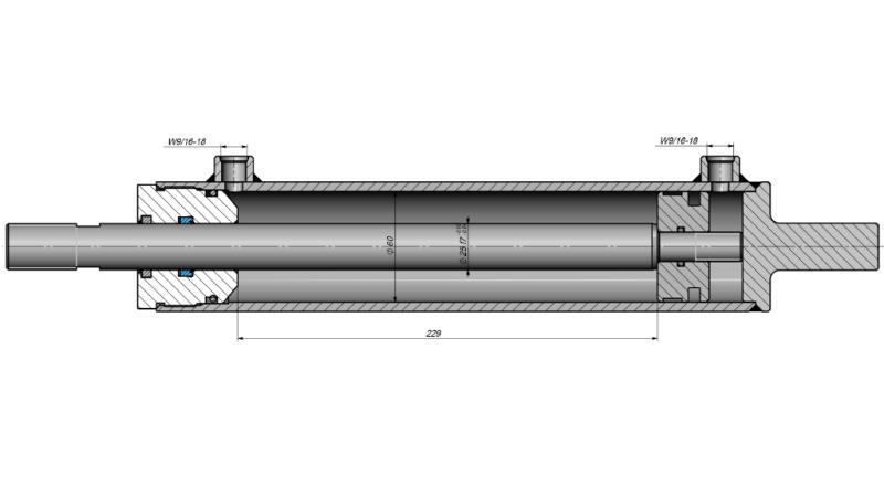 HYDRAULINEN OHJAUSSYLINTERI KOTELLO OEM-87337229