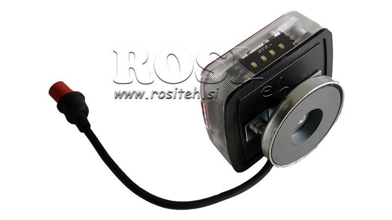 LED-MAGNETTIVALOSARJA KANSSA KAAPELI 7.5m 2.5m