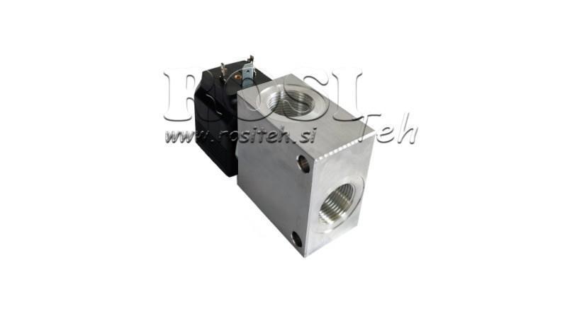 ZAWÓR DWUSTRONNY 3/8 (NO) 24V - 40lit