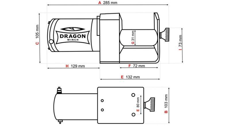 12 V SÄHKÖVINSSI DWM 2000 ST - 907 kg