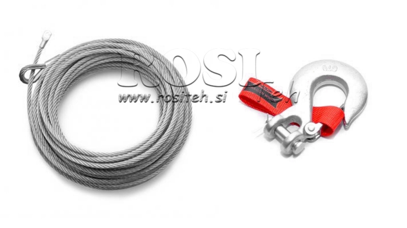 Wciągarka hydrauliczna DWHI 12000 HD – 5443 kg