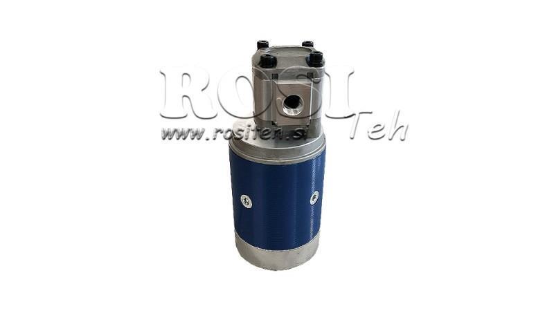 HYDRAULISK PUMPE SAMMENSÆTNING GR.1 ELEKTRISK MOTOR 12V