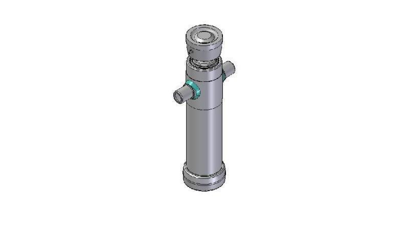 3022S - TELESCOPIC SYLINTERI STANDARD/PALLON 2 VAIHEEN ISKU 595 HALKAISIJA 95