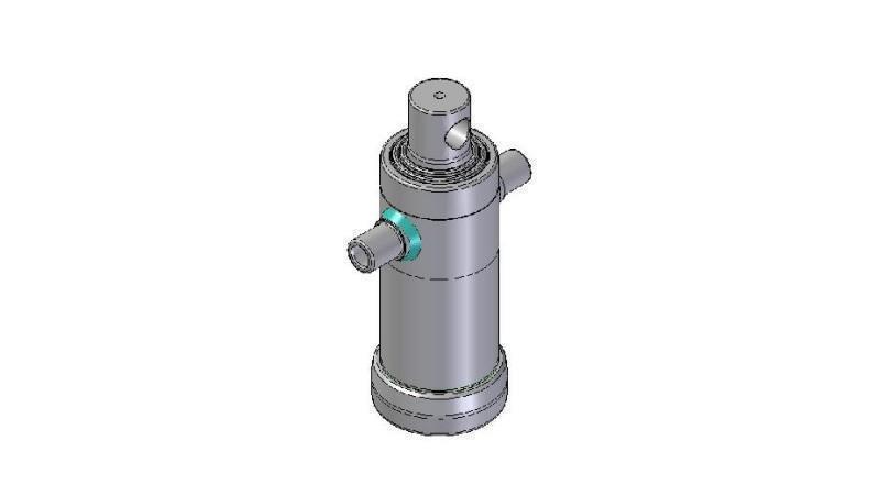 3033F -CYLINDER TELESKOPOWY STANDARD/OTWÓR 3 ETAPY SKOK 785 ŚREDNICA 112