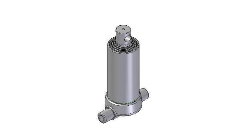 3542F -TELESCOPIC CYLINDER INFERIOR – OTWÓR 4 STOPNIE SKOK 830 FI 124