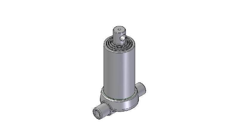 3562F -CYLINDER TELESKOPOWY DOLNY – OTWÓR 4 STOPNIE SKOK 640 FI 112