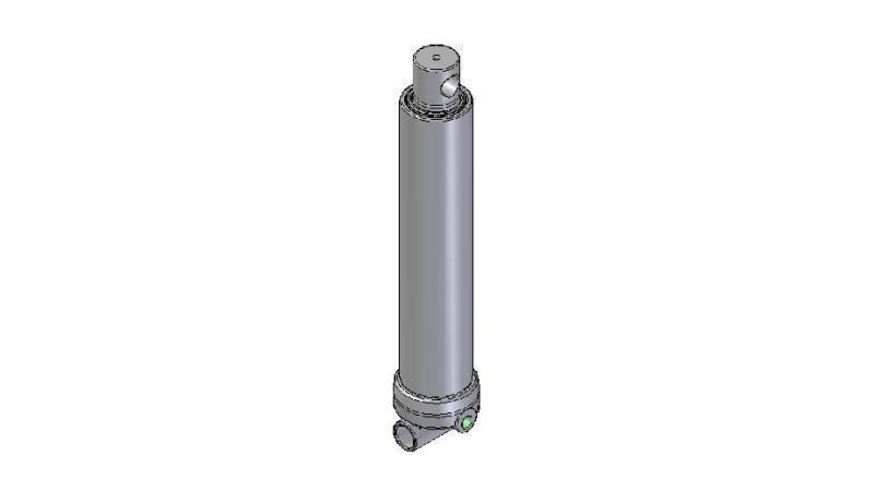3623F -OTWÓR CYLINDRA TELESCOPICZNEGO - OTWÓR 2 KROKI PRZEJAZD 695 FI 95