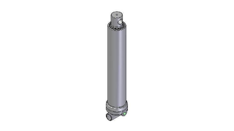 2625F -TELESCOPICZNY CYLINDER OTWÓR - OTWÓR 2 STOPNIE SKOKU 895 FI 80