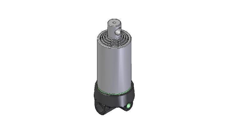3661F -TELESCOPIC CYLINDER HOLE - OTWÓR 4 KROKI RUCHU 590 FI 112
