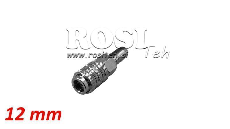 PNEUMAATTISET NOPEAT LIITIN NAIS KUUSI 12mm - DN7.2