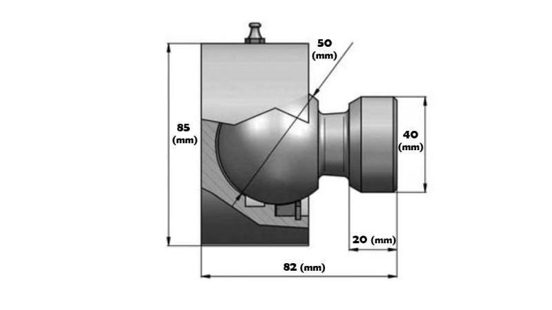 kulka do cylindra fi 40