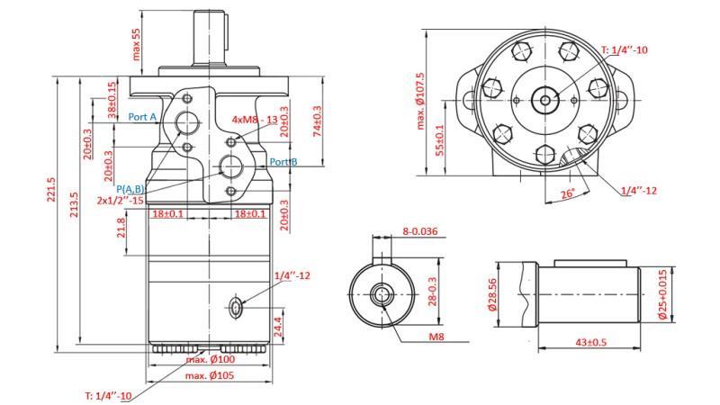 HYDROMOOTORI B/MR 125 - JARRULLA