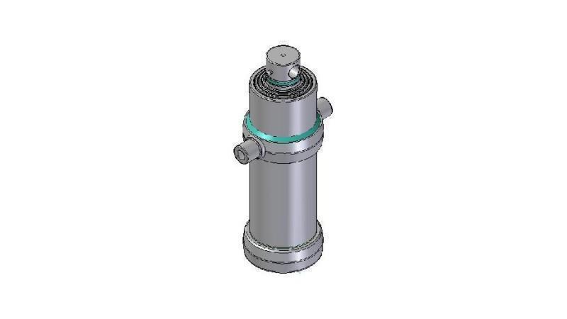 4046F -TELESCOPIC CYLINDER STANDARD/HOLE 4 STAGES STROKE 1690 FI 170