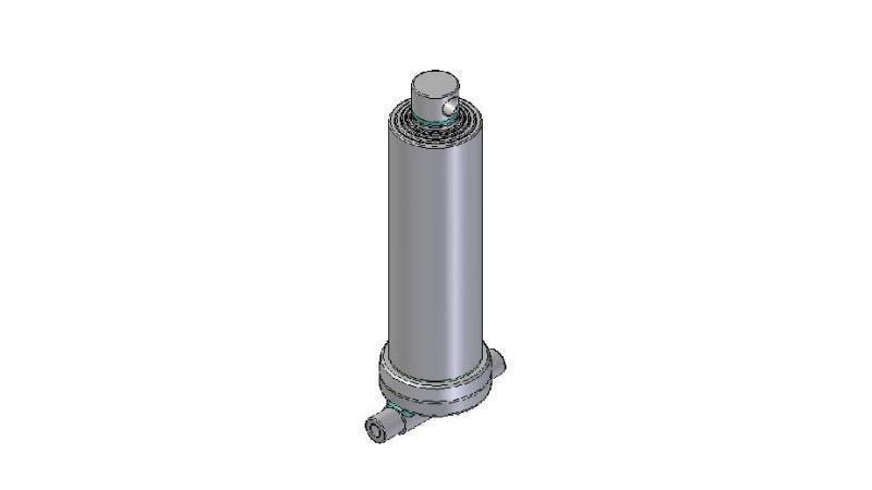 4547F -TELESCOPICZNY CYLINDER DOLNY – OTWÓR 4 STOPNIE SKOK 1970 FI 170