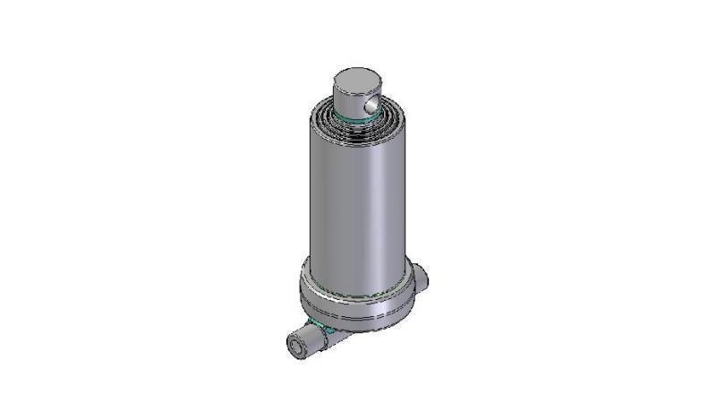 4572F -TELESCOPICZNY CYLINDER DOLNY – OTWÓR 4 STOPNIE SKOK 1210 FI 170