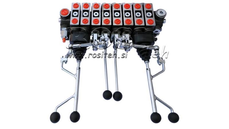 ZAWÓR HYDRAULICZNY HIAB 8xPC70 2X JOYSTICK EURO 3 POZ