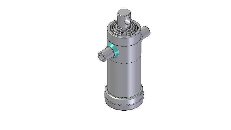 5022F -CYLINDER TELESKOPOWY STANDARD/OTWÓR 5 ETAPÓW PRZESUNIĘCIA 1030 ŚREDNICA 112