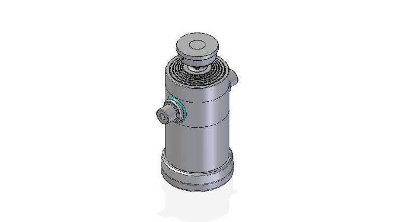 6035S - TELESCOPINEN SYLINTERI STANDARD/PALLON 6 VAIHEEN ISKU 2325 HALKAISIJA 270