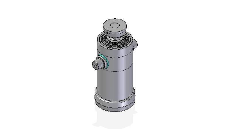 6037S - TELESCOPINEN SYLINTERI STANDARD/PALLON 6 VAIHEEN MATKA 2745 HALKAISIJA 270