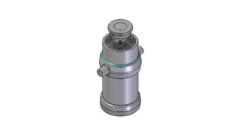 6053S - TELESCOPIC CYLINDER STANDARD/PALLON 6 VAIHEITA ISKU 2175 HALKAISU 215