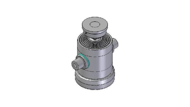 6060S - TELESCOPIC CYLINDER STANDARD/PALLON 6 VAIHEITA ISKU 1380 HALKAISIJA 240