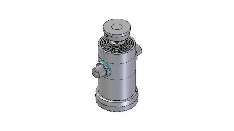 6063S - TELESCOPISK CYLINDER STANDARD/BOLL 6 STEG RESA 1920 DIAMETER 240