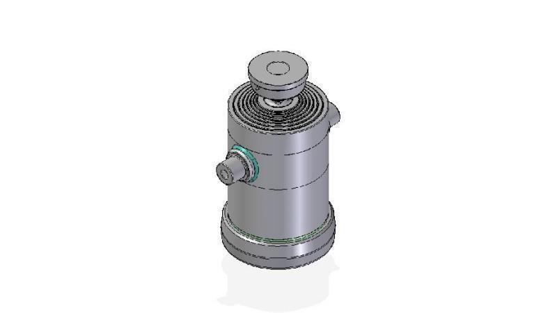7084S -TELESCOPIC CYLINDER STANDARD/BALL 7 STAGES TRAVEL 2327 DIAMETER 300