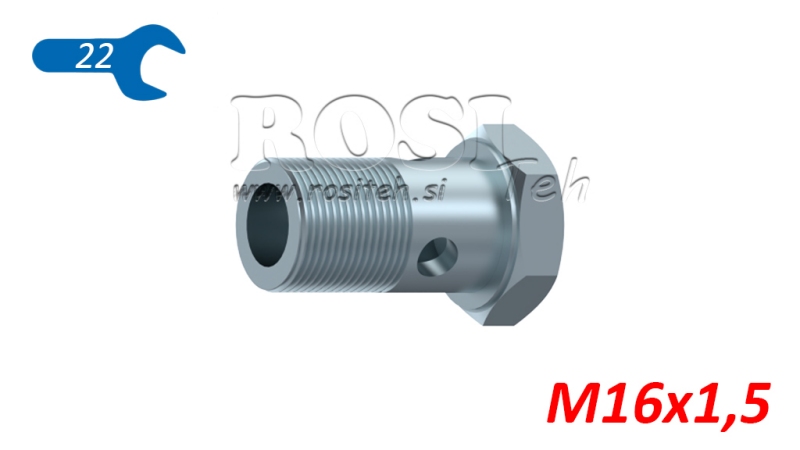 HYDRAULICZNY HOLLOW BOLT M16X1,5