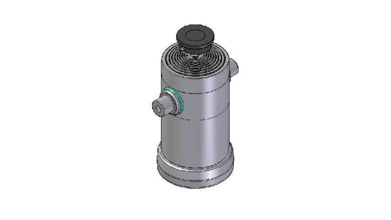 8035S -CYLINDER TELESKOPOWY STANDARD/KULKA 8 ETAPÓW SKOKU 3180 ŚREDNICA 270