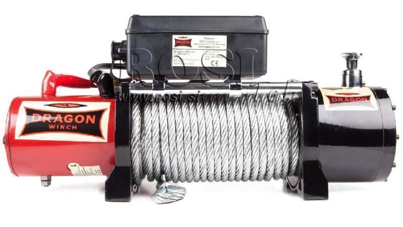 Wciągarka elektryczna 24 V DWM 12000 HD - 5443 kg