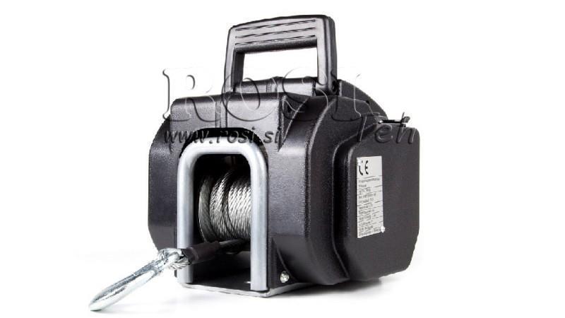 ELEKTRYCZNA WCIĄGARKA 12 V DO ŁODZI DWP 3500 - 1588 kg