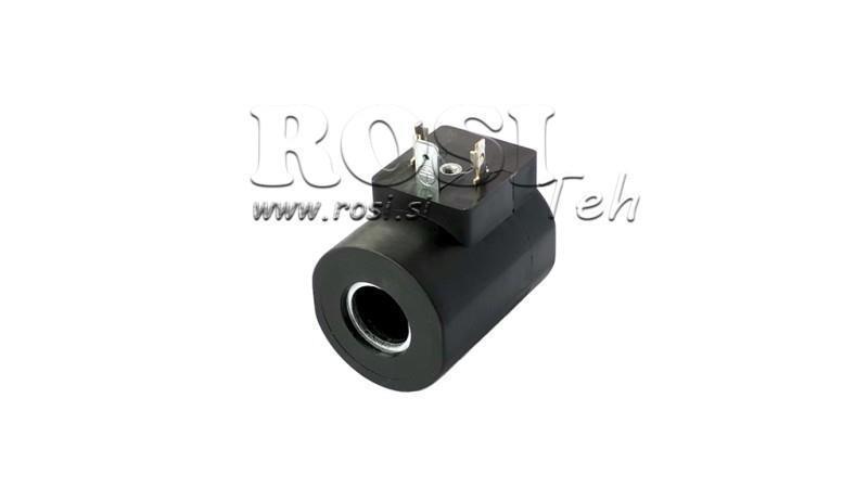 ELEKTROMAGNETTINEN KELA 12V DC - M19-12DN - fi 19.15mm-56mm 33W IP65