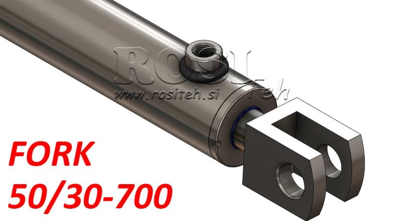 HYDRAULISK CYLINDER FORK 50/30-700