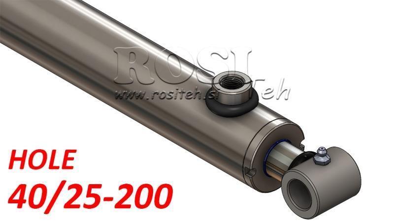 otwór cylindra hydraulicznego 40-25-200