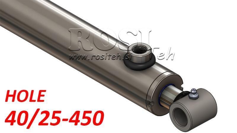 otwór cylindra hydraulicznego 40-25-450