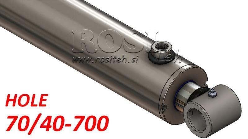 otwór cylindra hydraulicznego 70-40-700