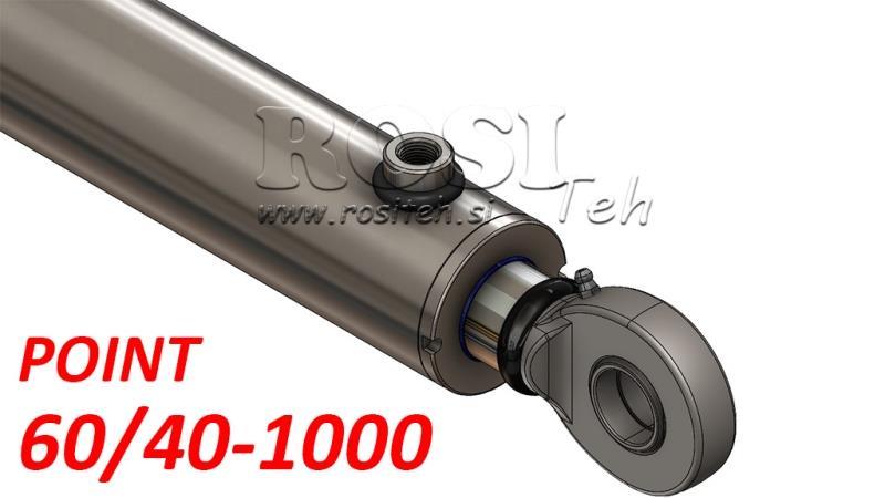 HYDRAULINEN SYLINTERI PISTE 60/40-1000