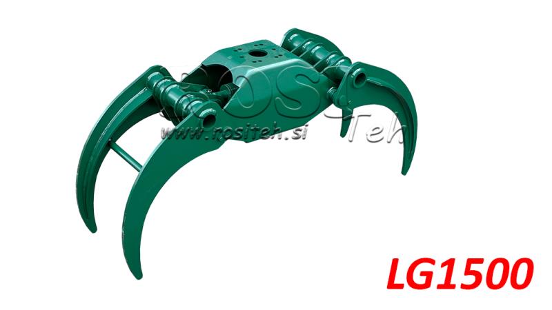 PINZAS FORESTALES PARA BIOMASA LG1500 KG - 1320 MM