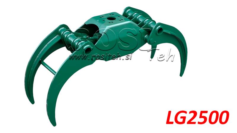 PINZAS FORESTALES PARA BIOMASA LG2500 KG - 1500 MM